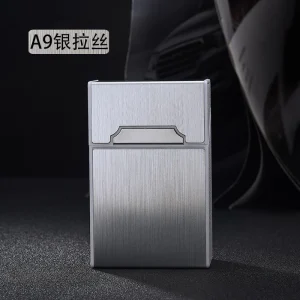 A9，黑銀隨機，粗的20大容量，抗壓防潮簡單實在X絲鋁合金保護盒