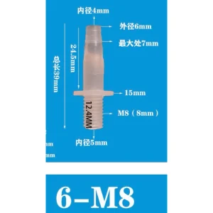 DIY好選擇，公制寶塔接頭直通與90彎頭